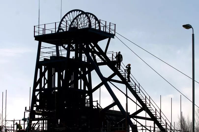 Snibston headstock